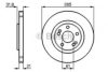 BOSCH 0 986 478 719 Brake Disc